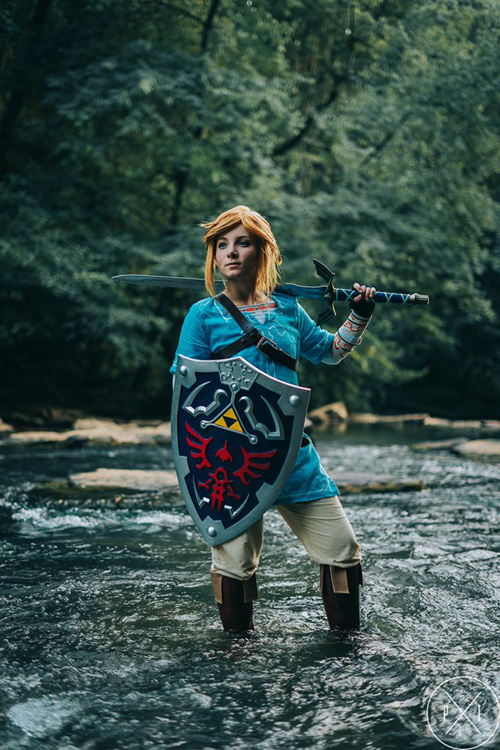 Link from The Legend of Zelda: Breath of the Wild Cosplay