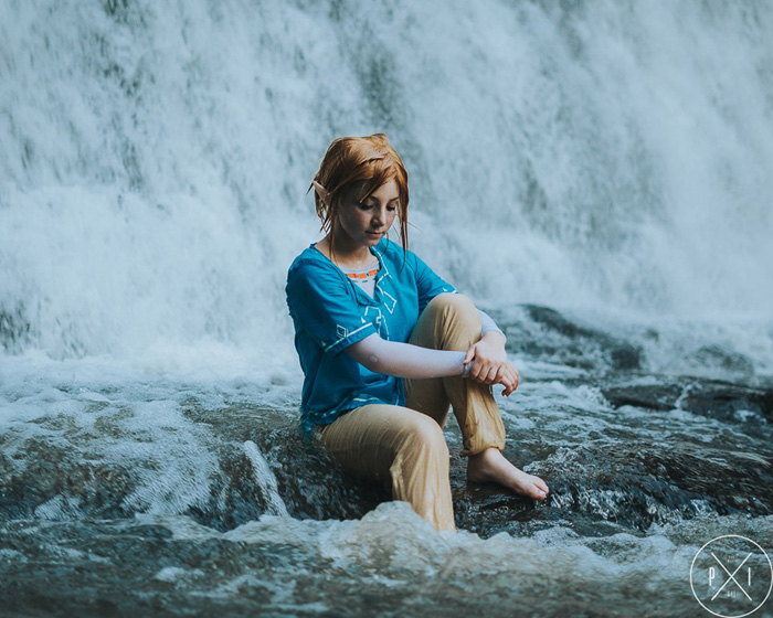 Link from The Legend of Zelda: Breath of the Wild Cosplay