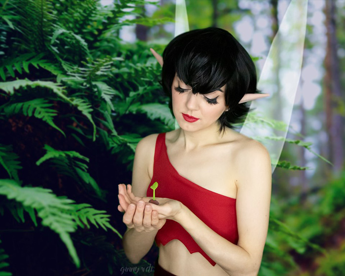 Crysta from FernGully: The Last Rainforest Cosplay