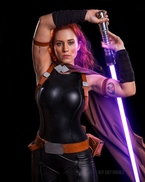 Mara Jade from Star Wars Cosplay
