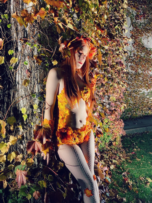 Autumn Poison Ivy Cosplay