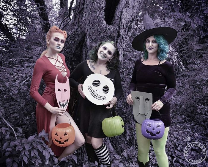Lock, Shock & Barrel from The Nightmare Before Christmas Cosplay
