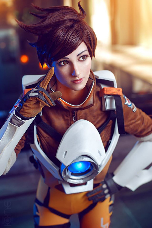 Tracer Overwatch Cosplay Telegraph