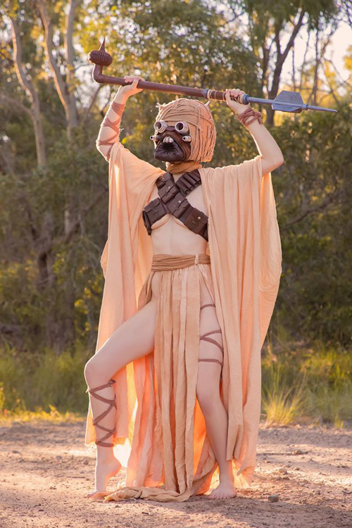 Sexy Tusken Raider from Star Wars Cosplay