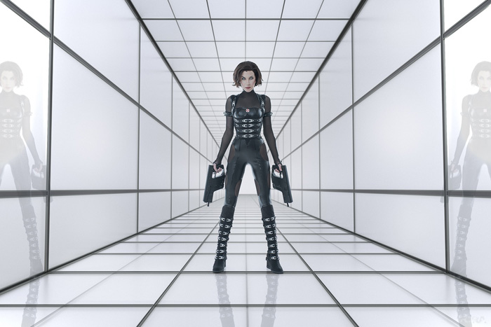Alice from Resident Evil: Retribution Cosplay