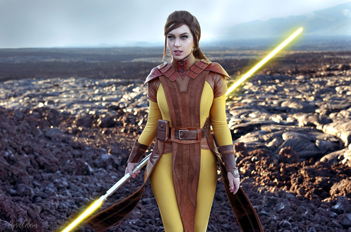 Bastila Shan from Star Wars: Knights of the Old Republic Cosplay