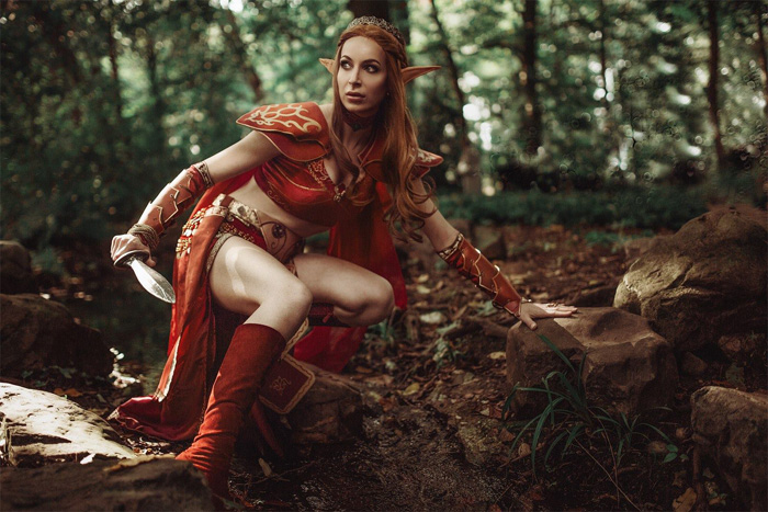 Blood Elf from World of Warcraft Cosplay