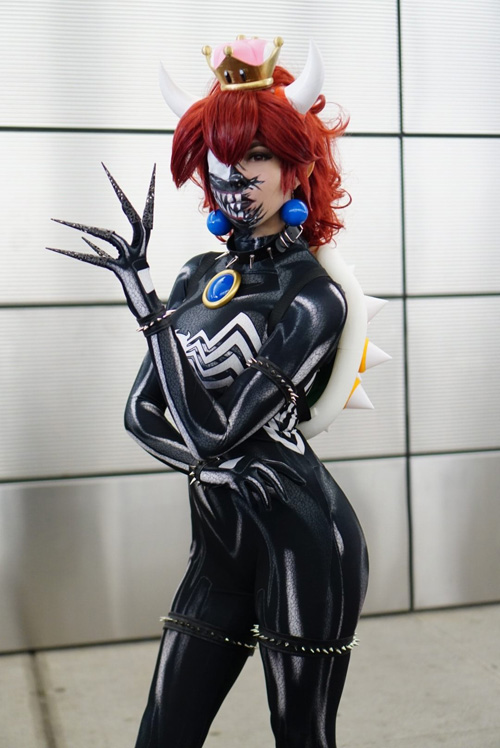 Bowsette Symbiote Cosplay