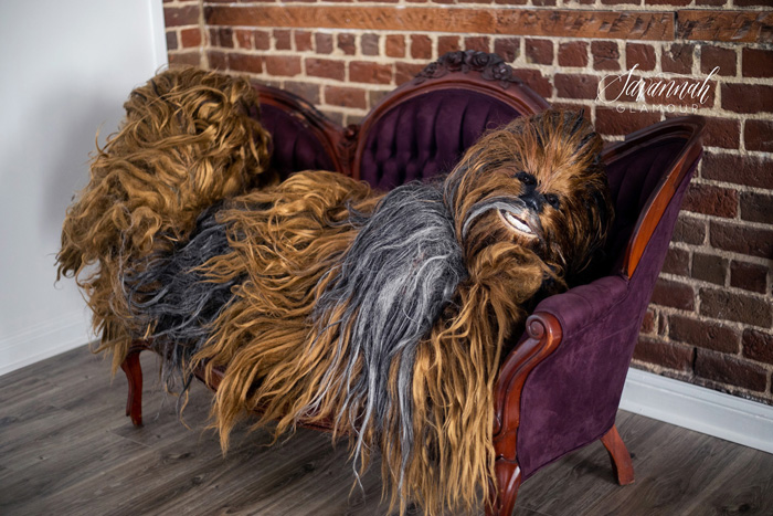 Chewbacca Boudoir Photoshoot
