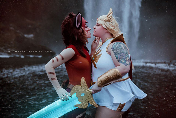 She-Ra & Catra from She-Ra and the Princesses of Power Cosplay