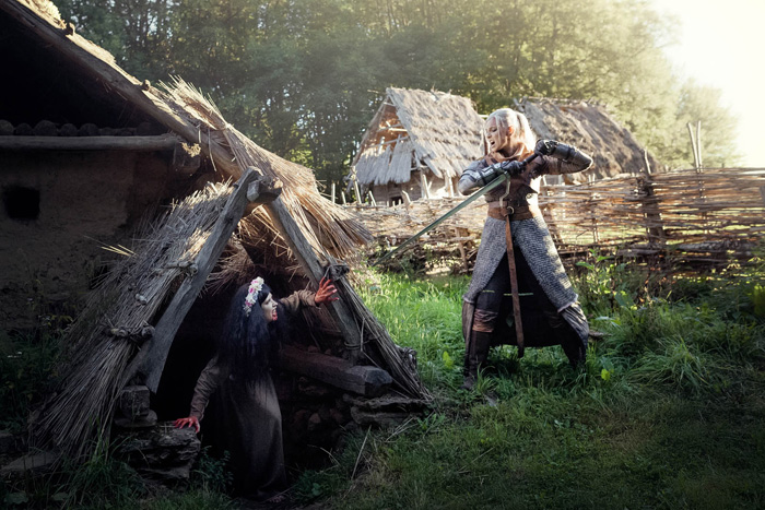 Geraltina of Rivia from The Witcher 3 Cosplay