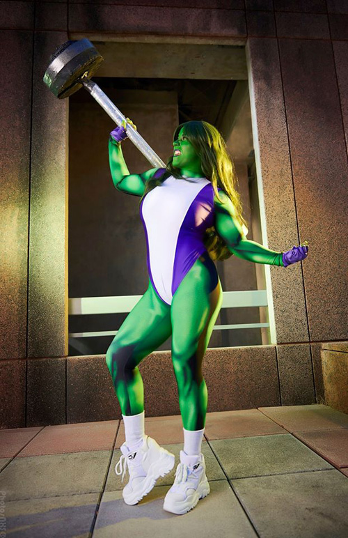 She-Hulk Cosplay
