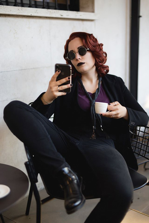 Genderbent Crowley & Aziraphale from Good Omens Cosplay