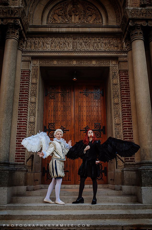 Crowley And Aziraphale From Good Omens Cosplay 4622