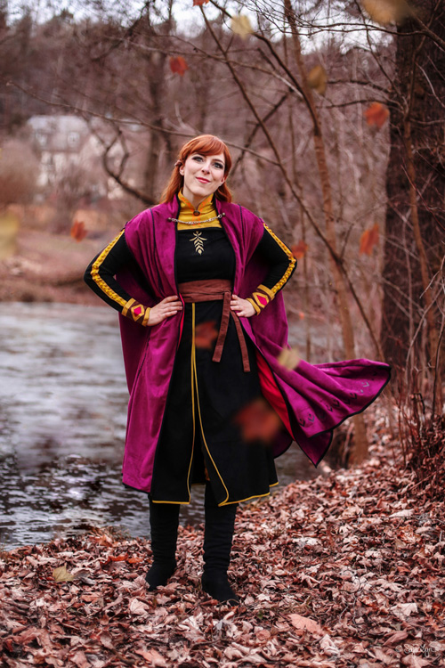 Anna of Arendelle from Frozen 2 Cosplay