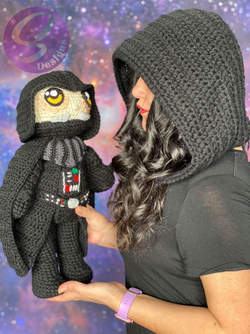 Darth Vader Crochet Photoshoot