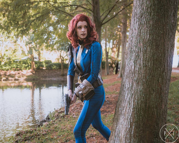 Vault Dweller from Fallout Cosplay
