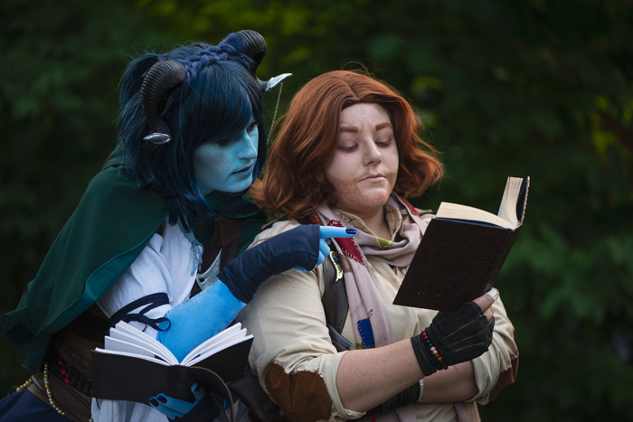 Jester & Friends from Critical Role Cosplay