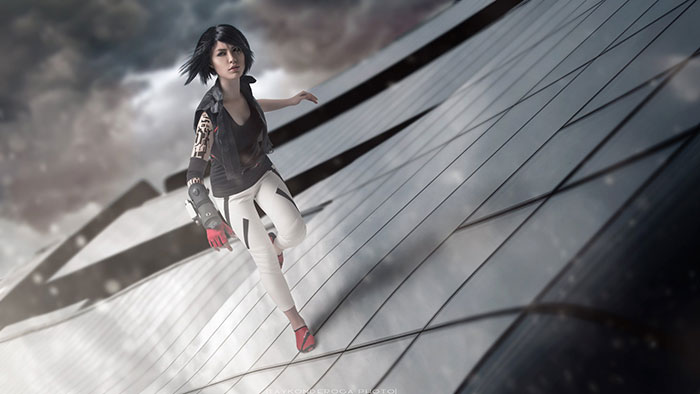 Faith Connors from Mirrors Edge Catalyst Cosplay
