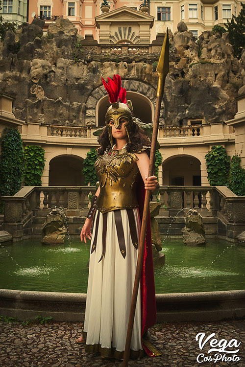 Greek Goddess Athena Cosplay
