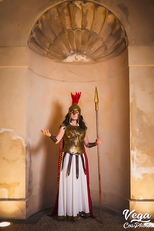 Greek Goddess Athena Cosplay