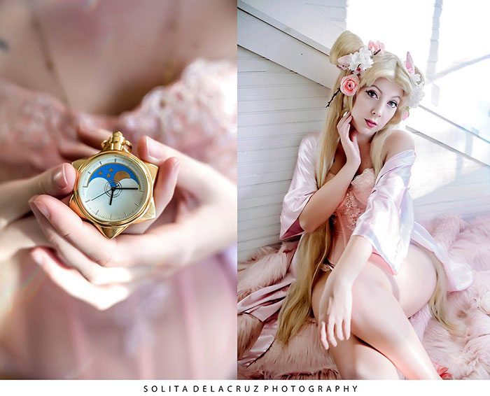 Alternative Sailor Moon Boudoir Photoshoot