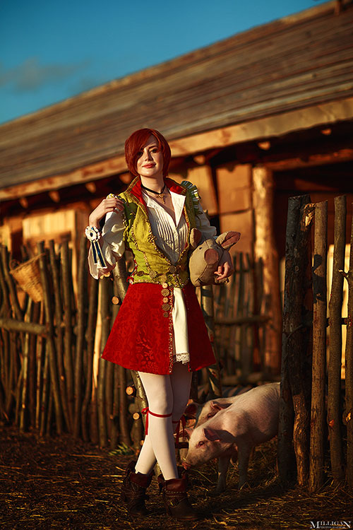 Shani from The Witcher 3: Wild Hunt Cosplay