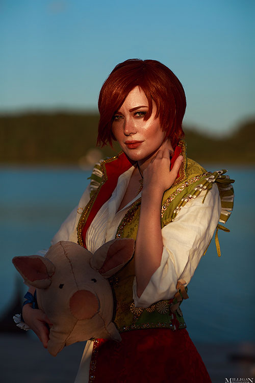 Shani from The Witcher 3: Wild Hunt Cosplay