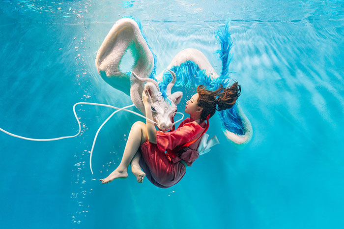 Spirited Away Underwater Cosplay