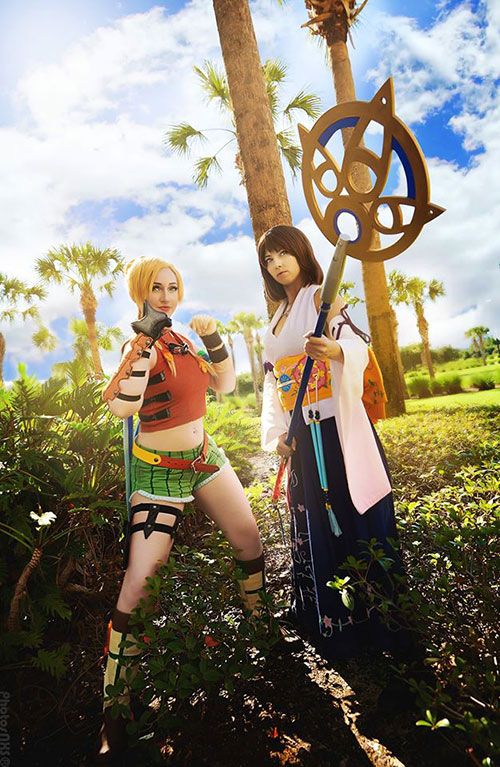 Rikku & Yuna from Final Fantasy X Cosplay