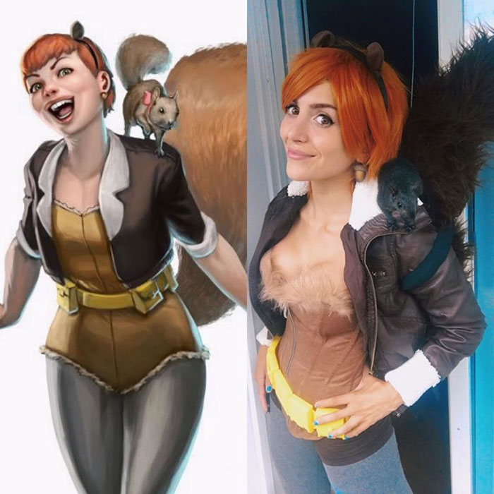 Real Life Squirrel Girl