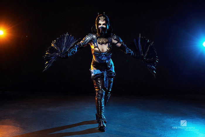 Kitana from Mortal Kombat X Cosplay