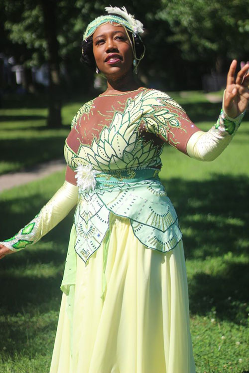 Tiana from The Princess and the Frog Cosplay
