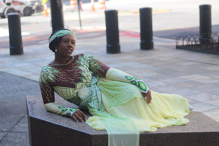 Tiana from The Princess and the Frog Cosplay