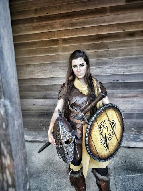 Involved scraper Disappointment Whiterun Guard from Skyrim Cosplay