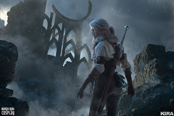 Ciri from The Witcher 3 : Wild Hunt Cosplay