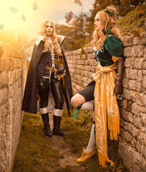 Alucard & Maria Renard from Castlevania Cosplay