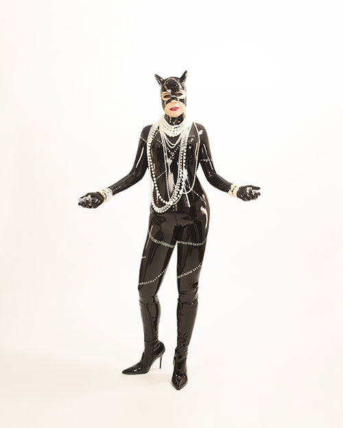 Catwoman Latex Cosplay
