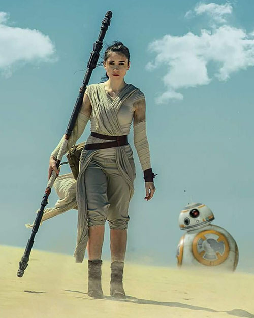 Rey from Star Wars Cosplay