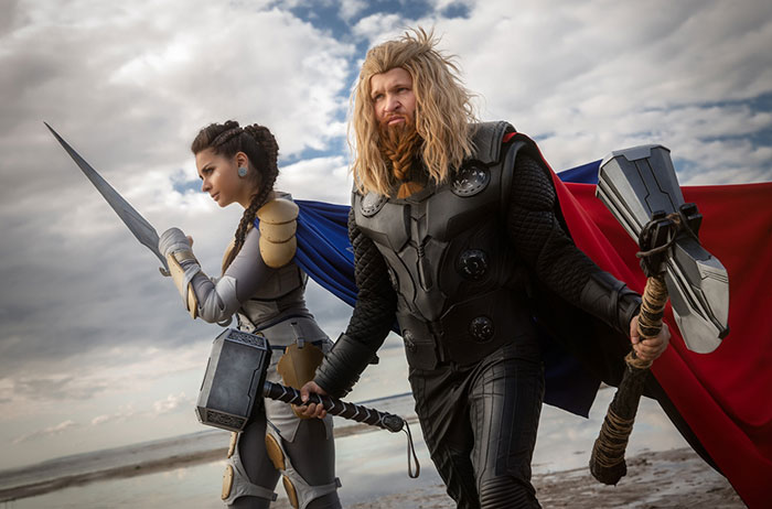 Valkyrie & Thor Cosplay