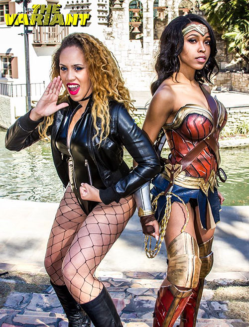 Wonder Woman & Black Canary Cosplay