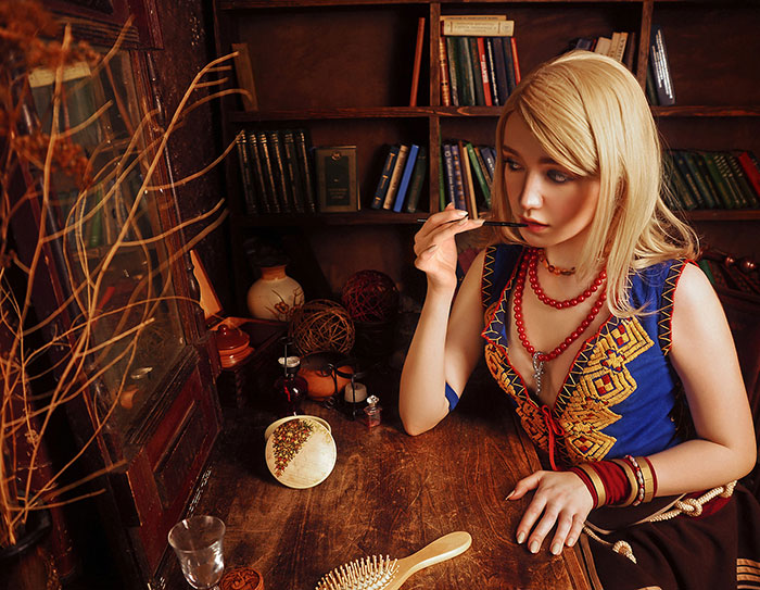 Russian Cosplay: Keira Metz (The Witcher 3: Wild Hunt) by 