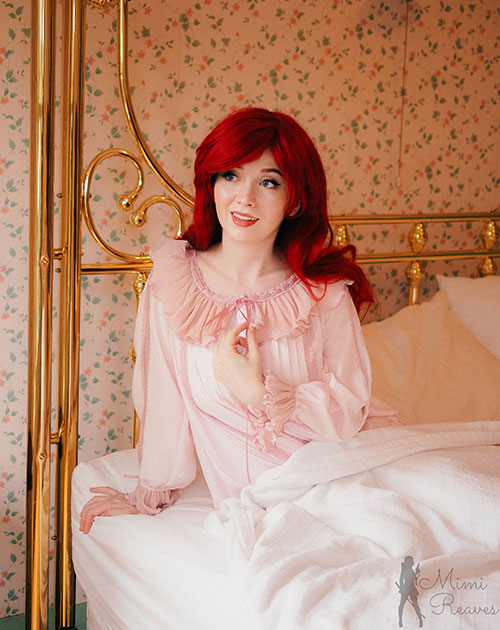 Ariel Night Gown Cosplay