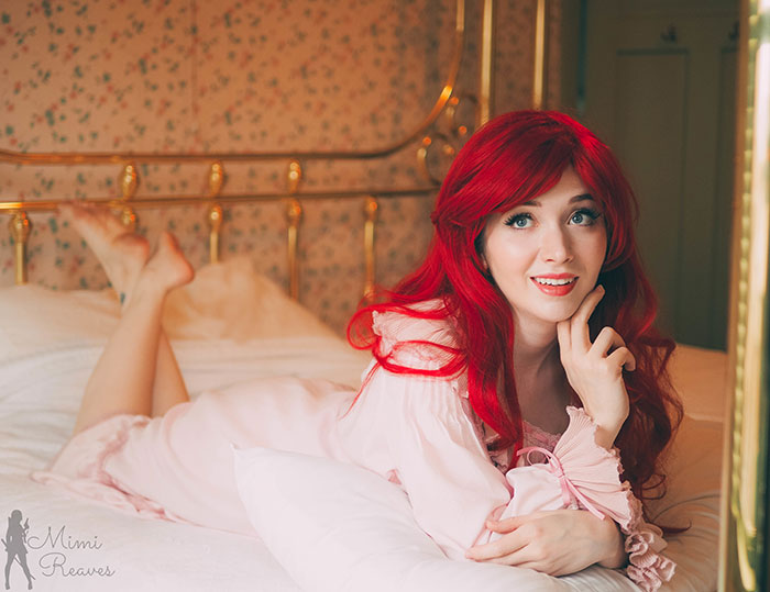 Ariel Night Gown Cosplay