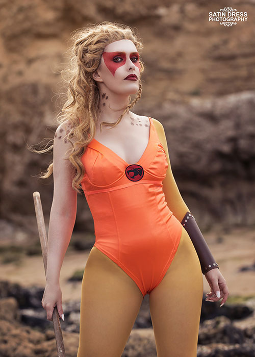 Cheetara from ThunderCats, as cosplayed by GracieTheCosplayLass : r/pics
