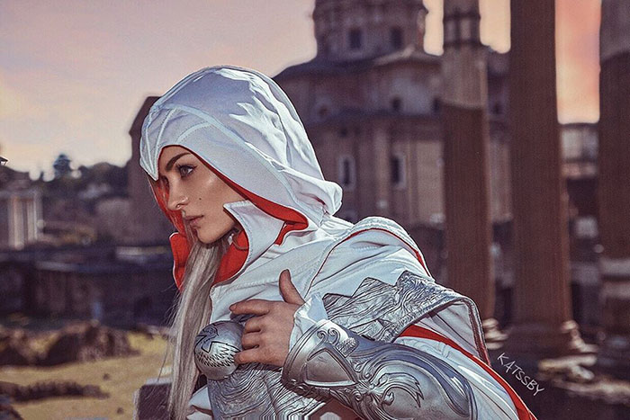 Ezio Auditore from Assassins Creed II Cosplay