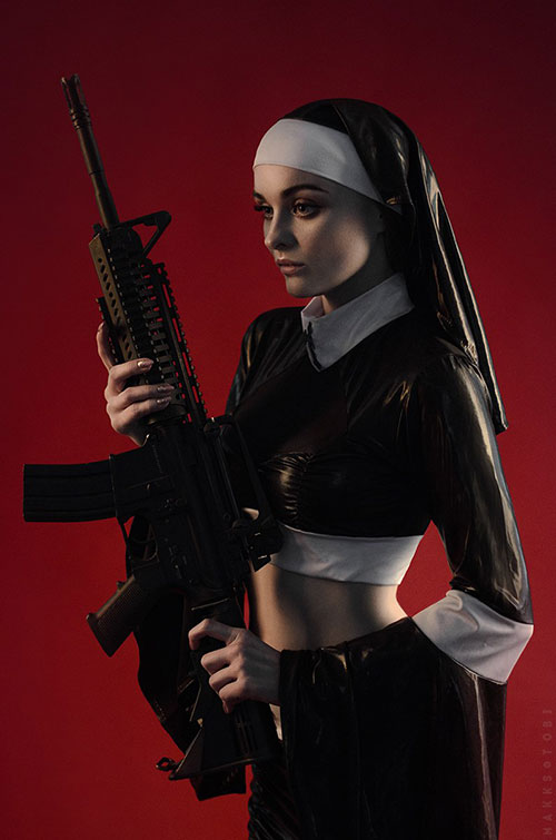 Nun from Hitman: Absolution Cosplay