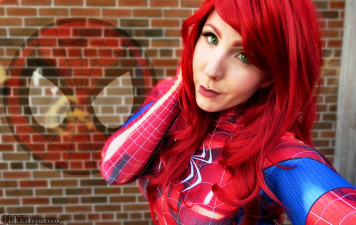 Mary Jane Watson from the Spider-Verse Cosplay
