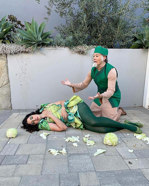 Sexy Cabbage & Cabbage Man from Avatar: The Last Airbender Cosplay