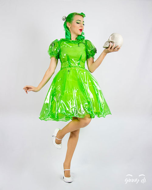 Gelatinous Cube from Dungeons & Dragons Inspired Dress